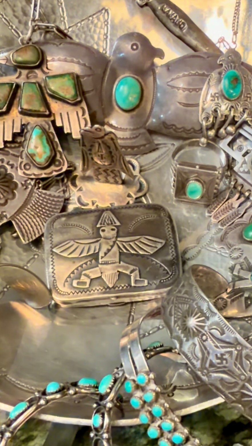 Fred Harvey era Native American jewelry history and significance