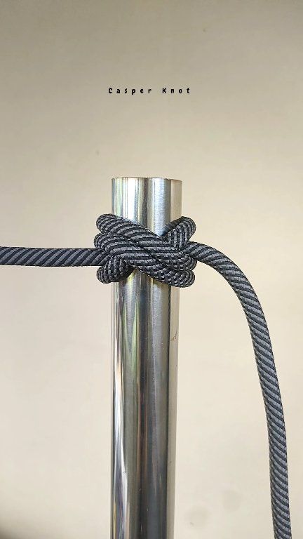 Simple & strong knot rope #diy #camping #outdoor #tutorial #viral ...