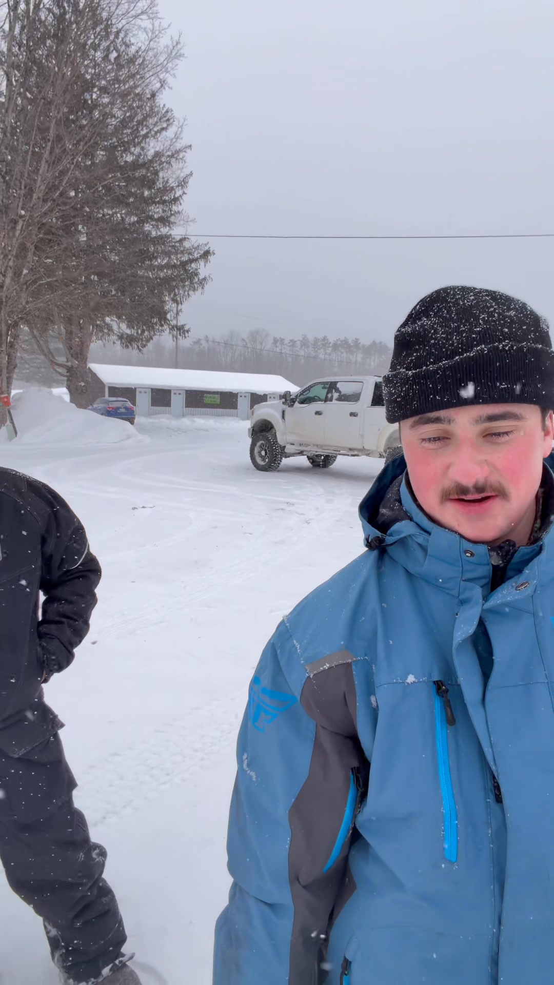 1/25/26 trail-weather report. Snow is here, calling for 12-18”. Let’s ...