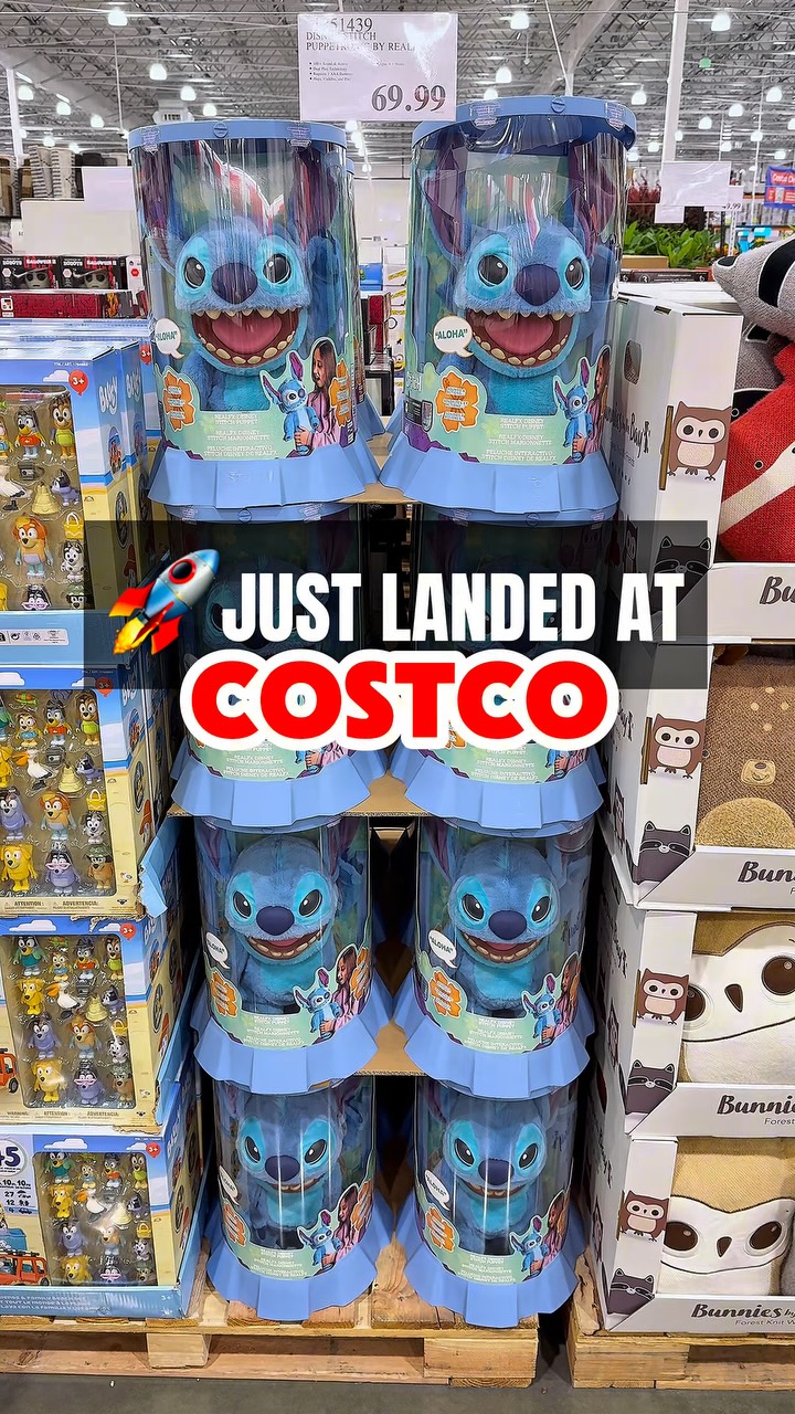 Costco just dropped the Disney Stitch Puppetronic for $69.99, and