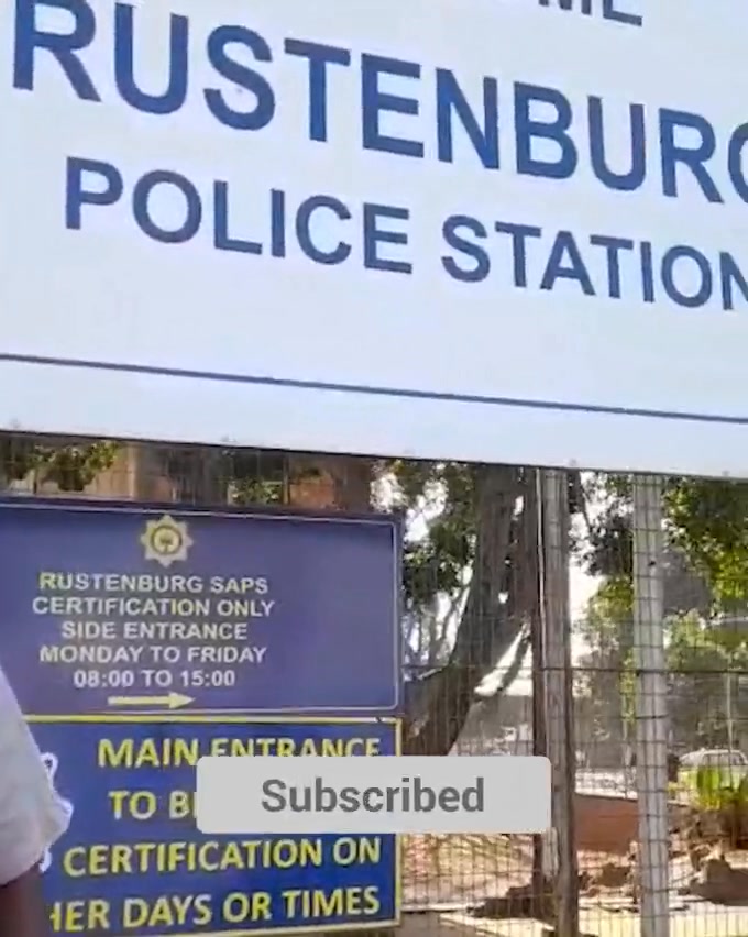 Ons het vandag 'n lang dag in Rustenburg. Onthou jy toe die boer ons ...