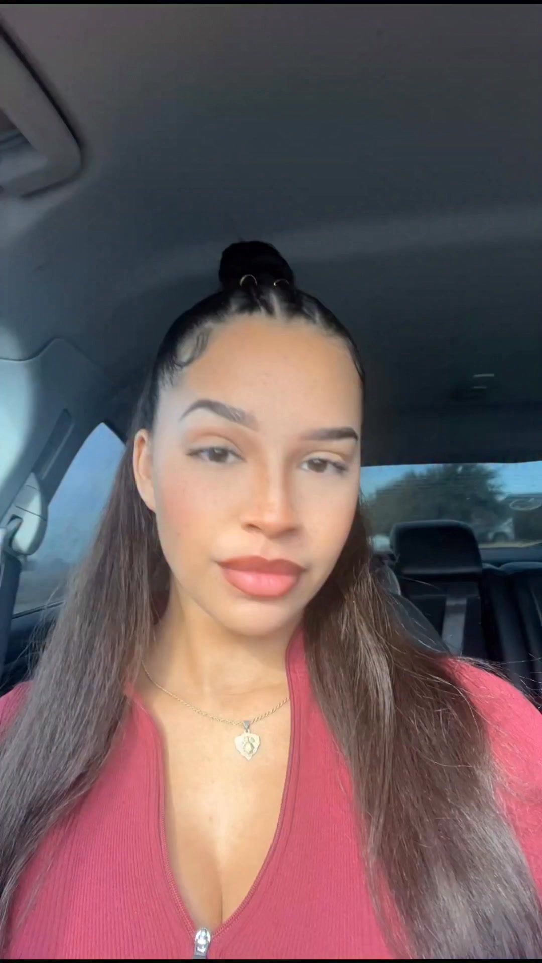 Trying new hairstyles because I get bored lol what do you think ...