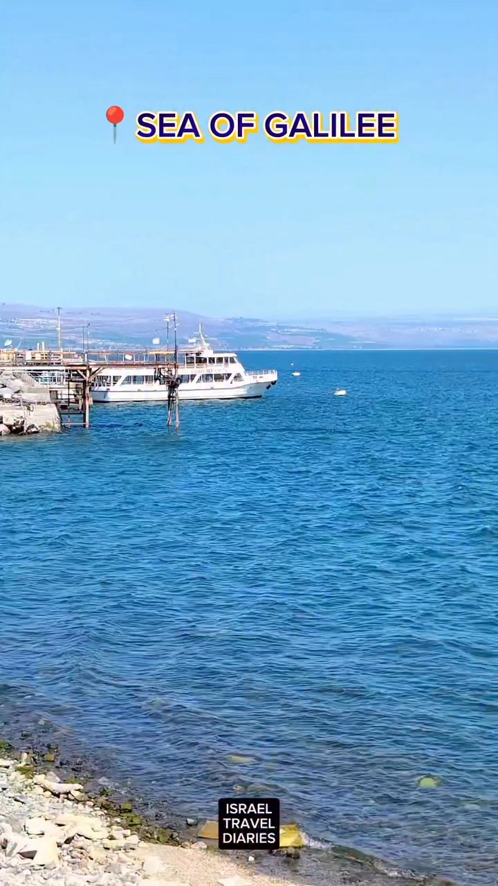 The Sea of Galilee is a combination of beauty and biblical history ...