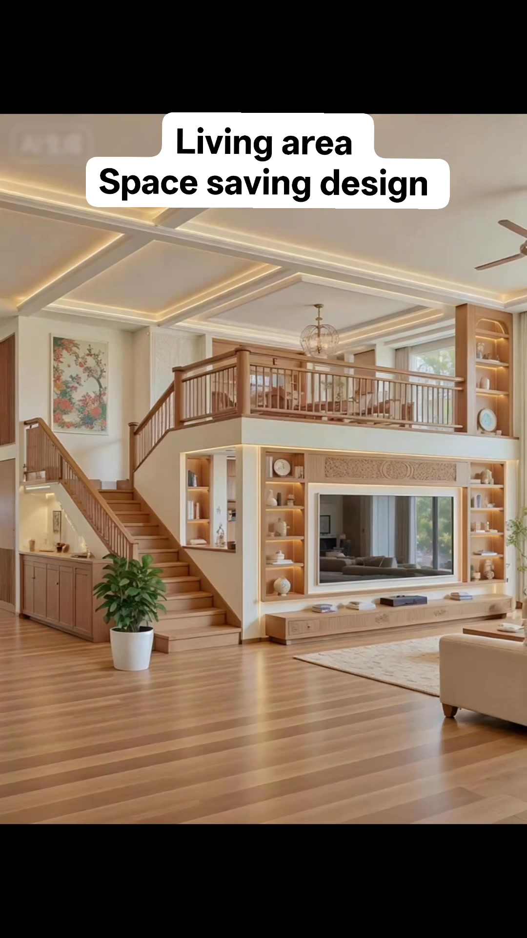 Living area space saving design Living room interior Living room design ...