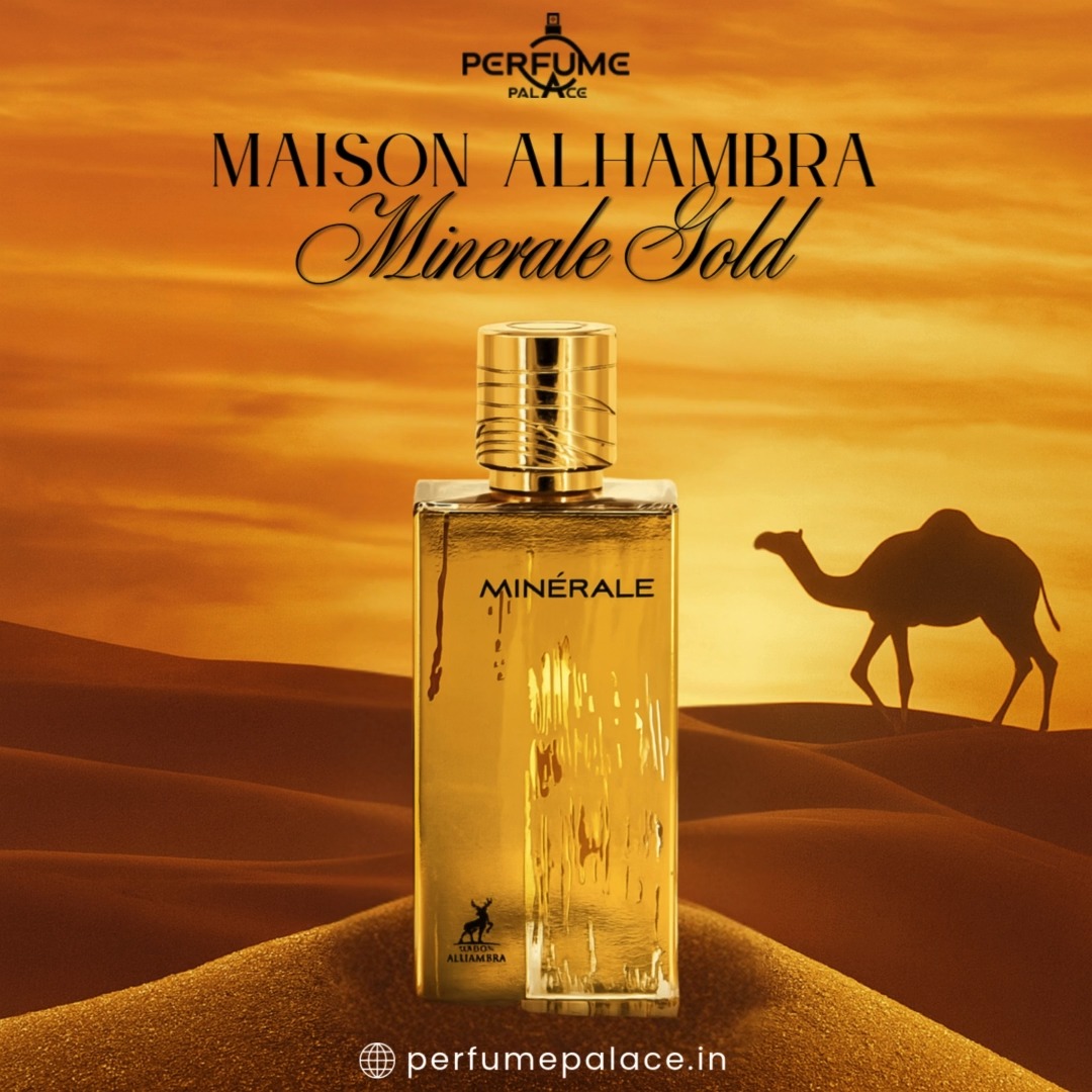 香水(男性用) Maison Alhambra Minerale Gold Maison Alhambra
