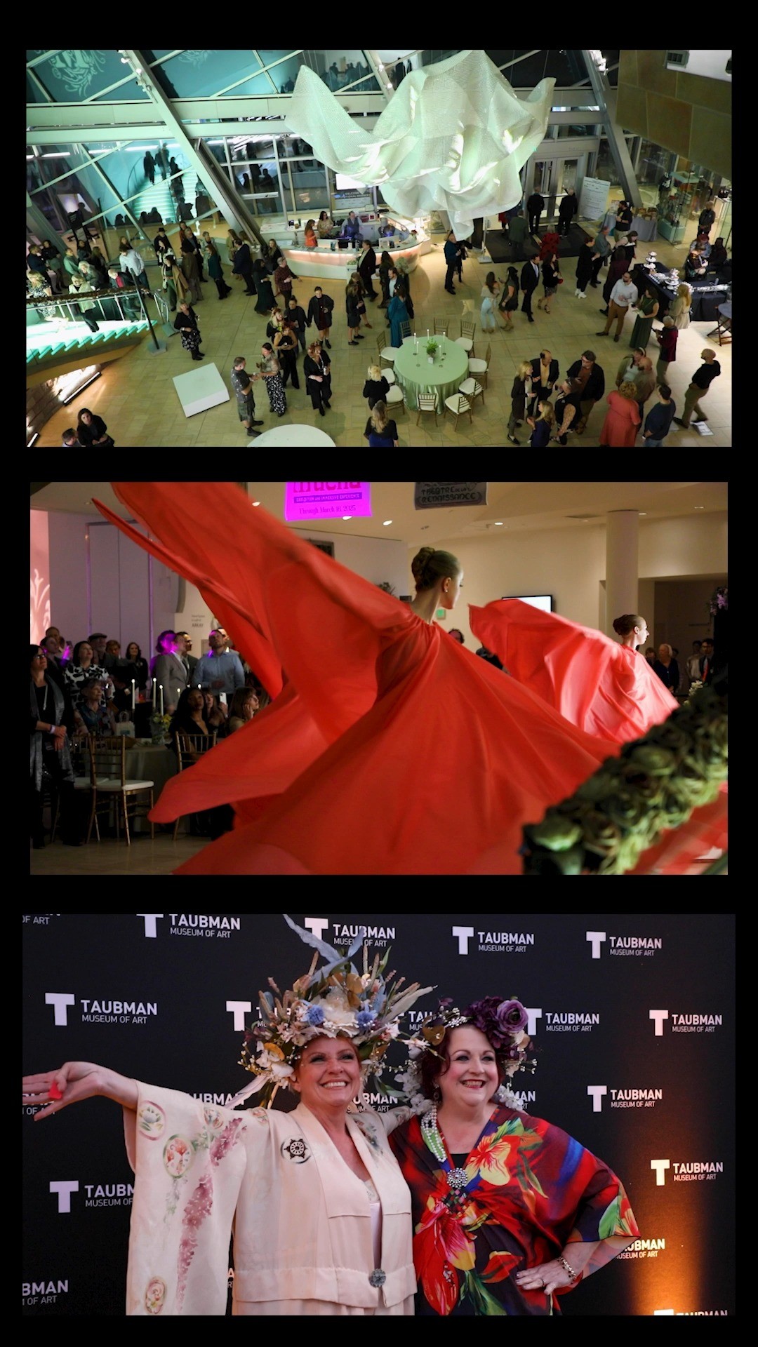 Open galleries, drinks, live music, performances, art making, red ...