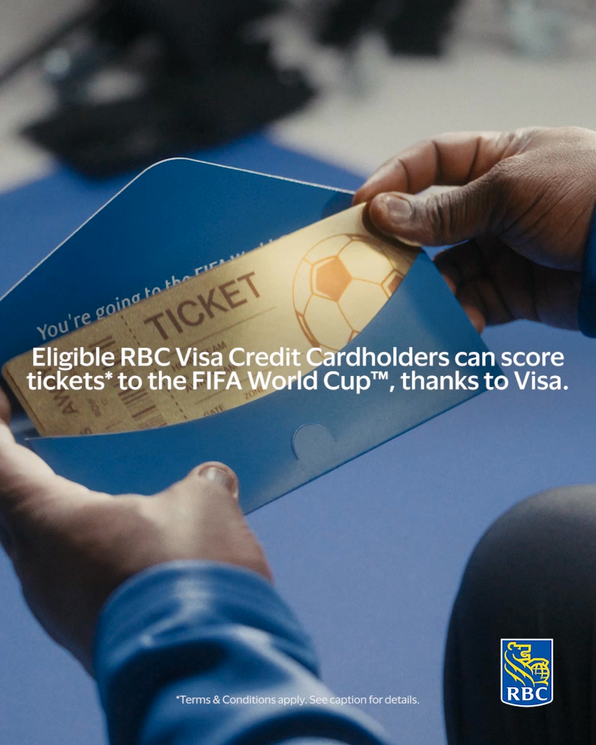 An RBC Visa Credit Card could get you to the FIFA World Cup™, thanks to ...
