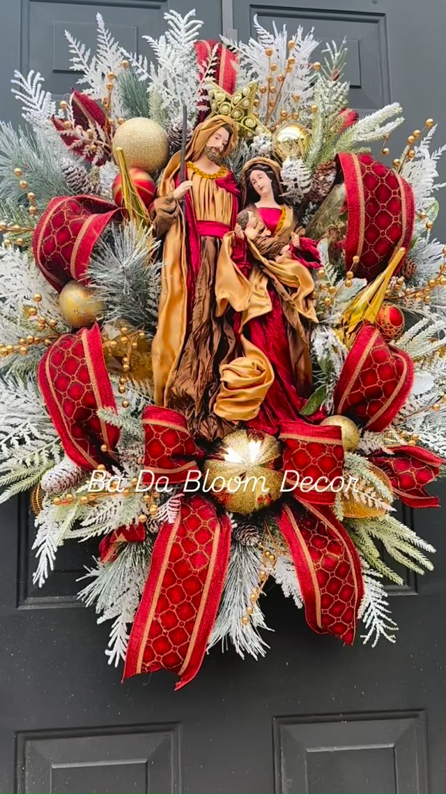 Celebrate the true meaning of Christmas with this elegant Holy Family ...