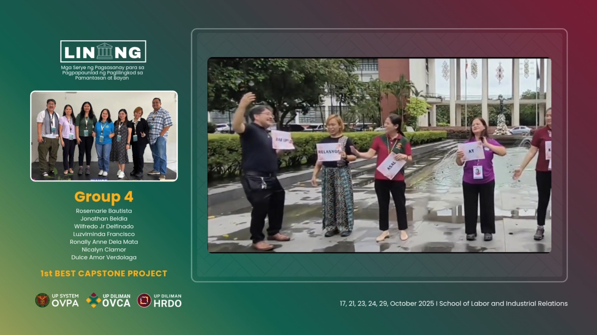 𝗟𝗜𝗡𝗔𝗡𝗚 𝗖𝗮𝗽𝘀𝘁𝗼𝗻𝗲 𝗦𝗵𝗼𝘄𝗰𝗮𝘀𝗲 🌟 | 𝗚𝗿𝗼𝘂𝗽 4 From identifying gaps to building ...