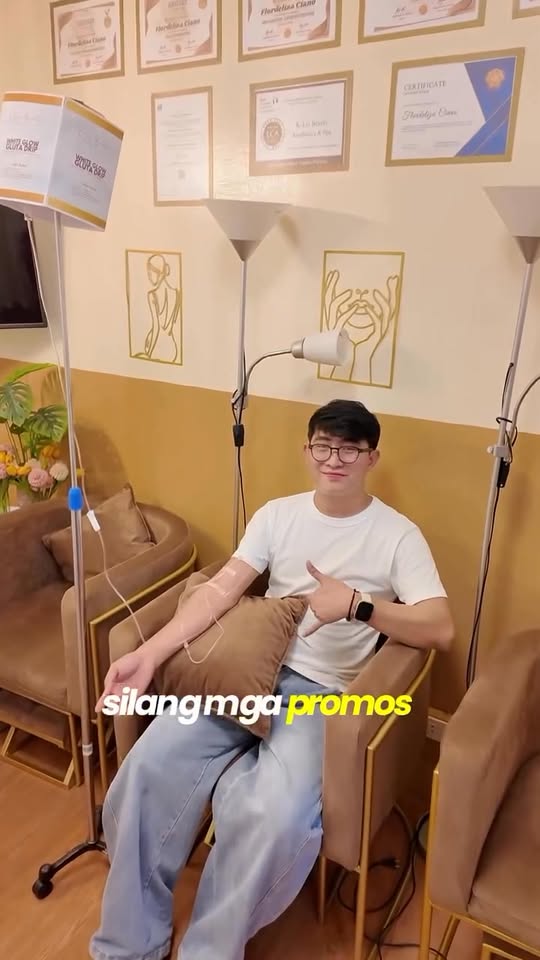 Gluta drip with 𝗙𝗥𝗘𝗘 facial? Only here at K-Liz Beauty! 🥰✨ 𝗡𝗘𝗪 𝟵𝟵𝟵 𝗚𝗟𝗨𝗧𝗔 𝗗𝗥𝗜𝗣 𝗔𝗟𝗘𝗥𝗧 𝗶𝗻 𝗕𝗮𝗴𝘂𝗶𝗼 𝗖𝗶𝘁𝘆 𝗮𝗻𝗱 𝗟𝗮 𝗧𝗿𝗶𝗻𝗶𝗱𝗮𝗱! 📣 🌟P999 White Glow Gluta Drip 🌟P1,699 Liz Premi