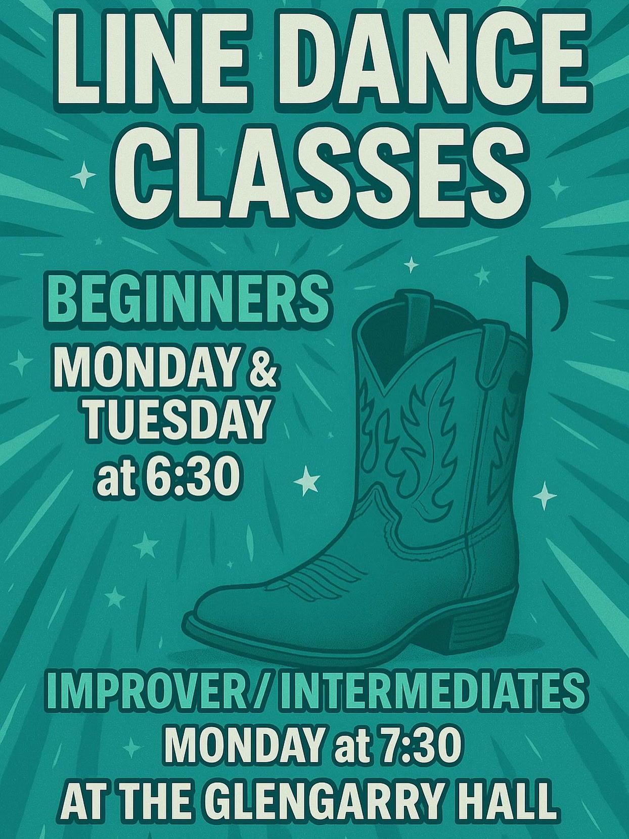💃🕺 Line Dancing at Glengarry Hall! 🕺💃 Looking for a fun, social way to ...
