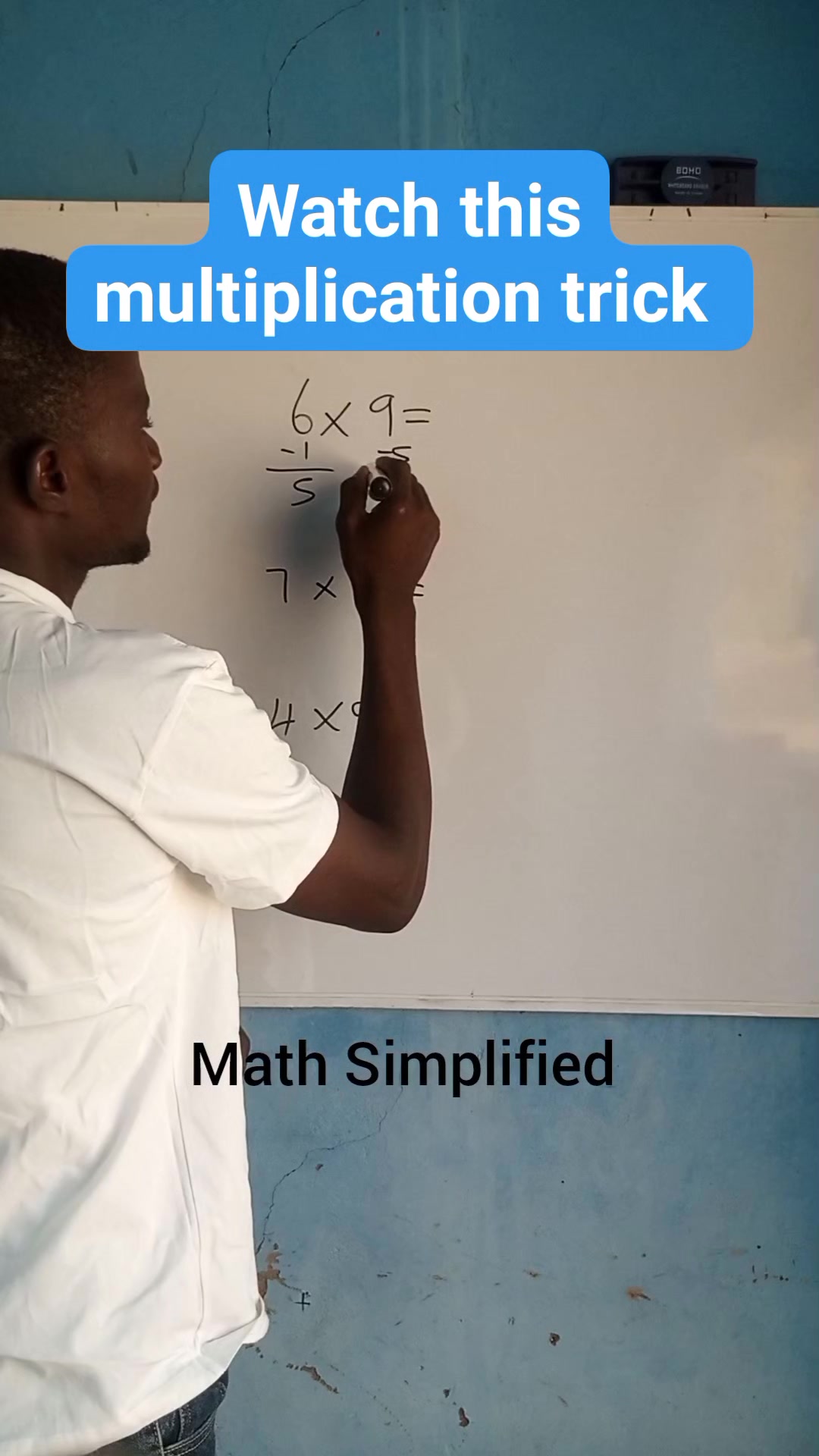 Watch this multiplication trick #MULTIPLICATION #communityactivty # ...