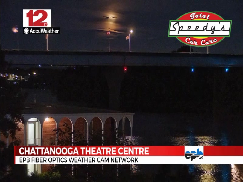 #FullBuckMoon rising over the #TennesseeRiver Thursday evening from the ...