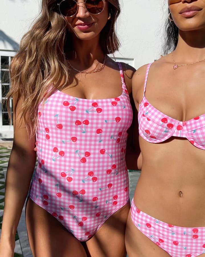 The print everyone's about be obsessed with!!🩷🍒👙 Meet the