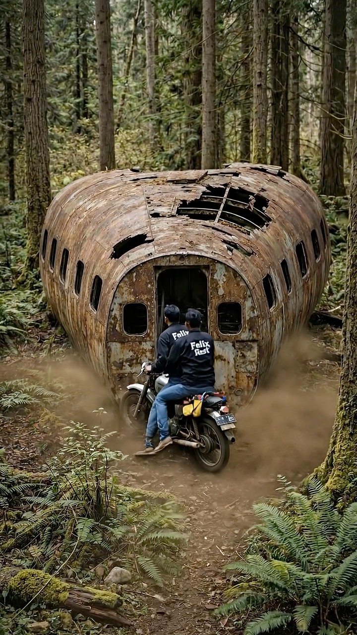 Abandoned Airplane Restoration in the Forest | Fiberglass Repair ...