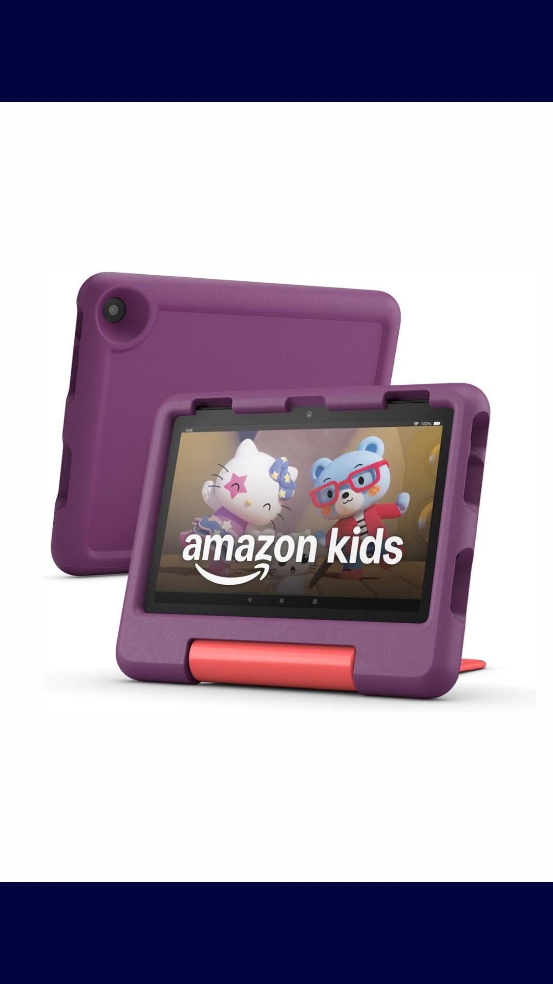 Amazon Fire HD 8 Kids in Grape Color 3GB | 32GB | 2024 Release