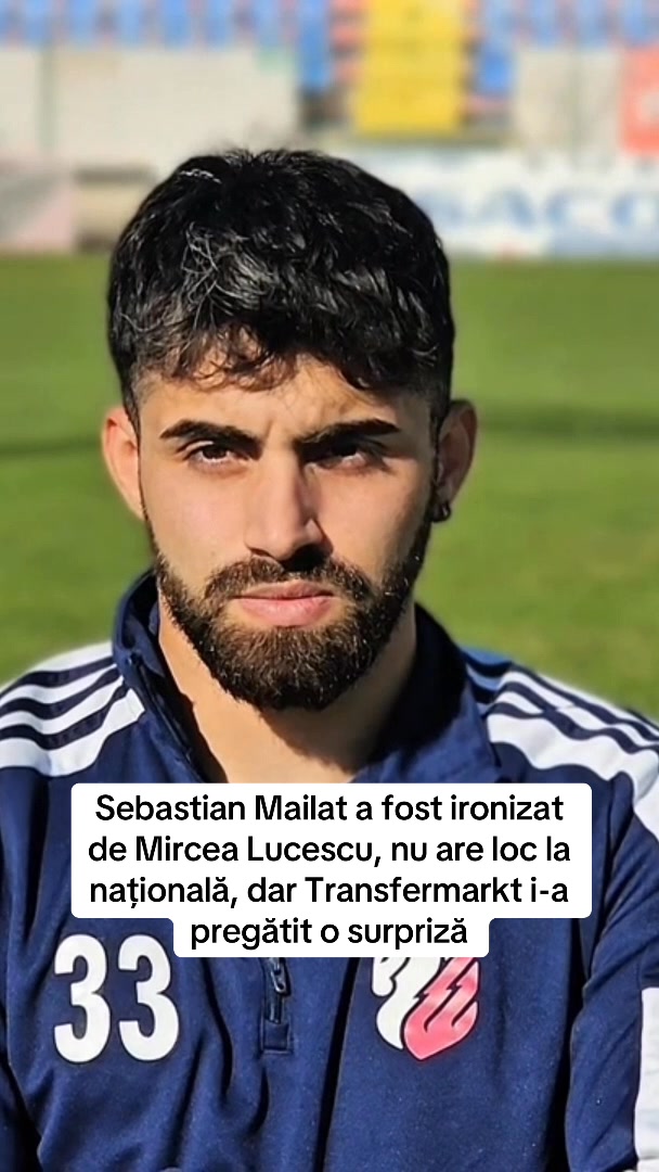 Sebastian Mailat a fost ironizat de Mircea Lucescu, nu are loc la ...
