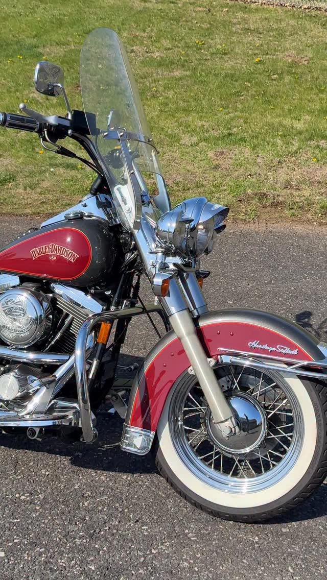 Just in. Rare Color Shop 1994 Harley Davidson Heritage Softail