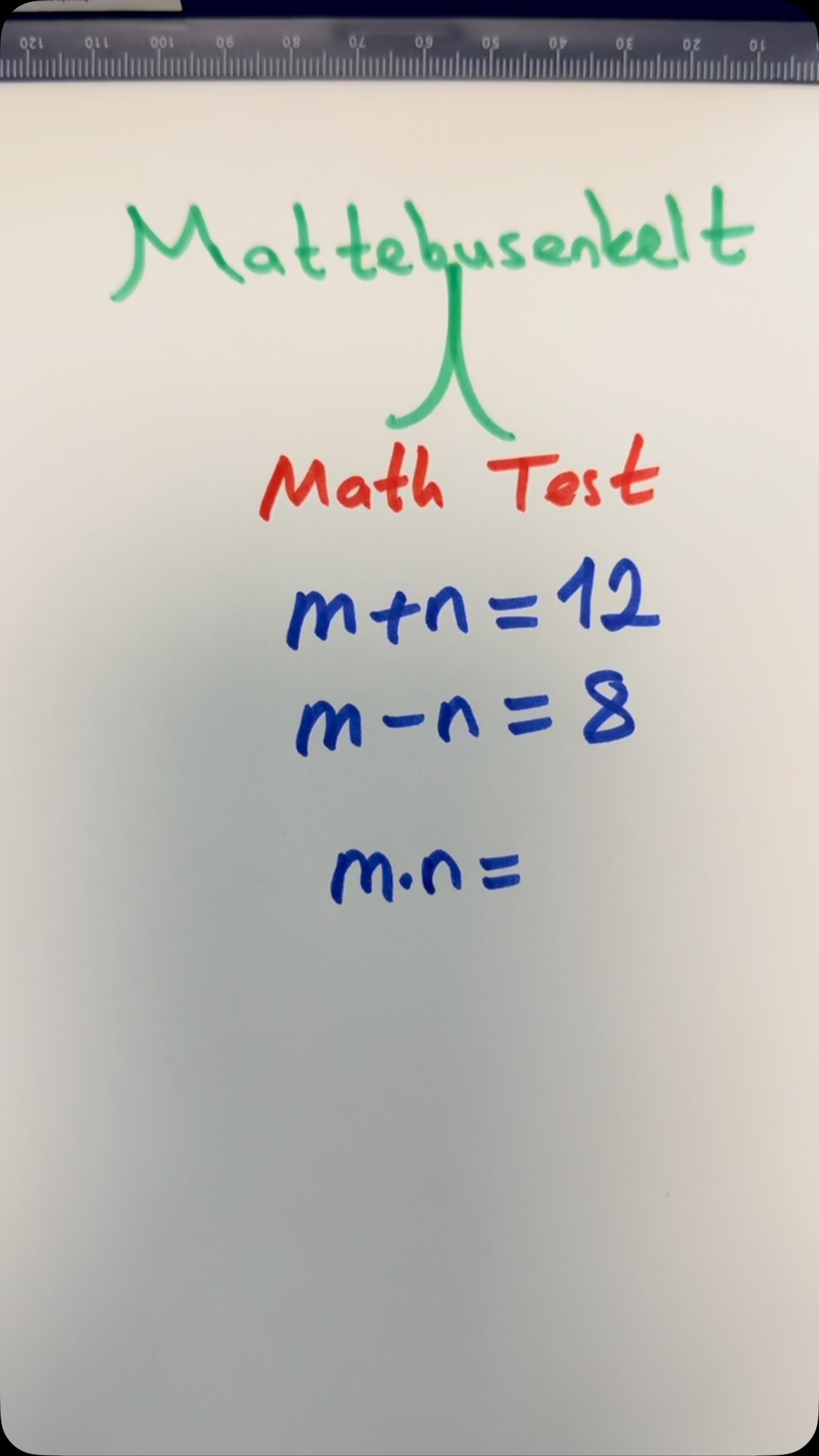 Matte överallt!! Om du tycker att matematik är svårt, följ mig ! Tusen ...