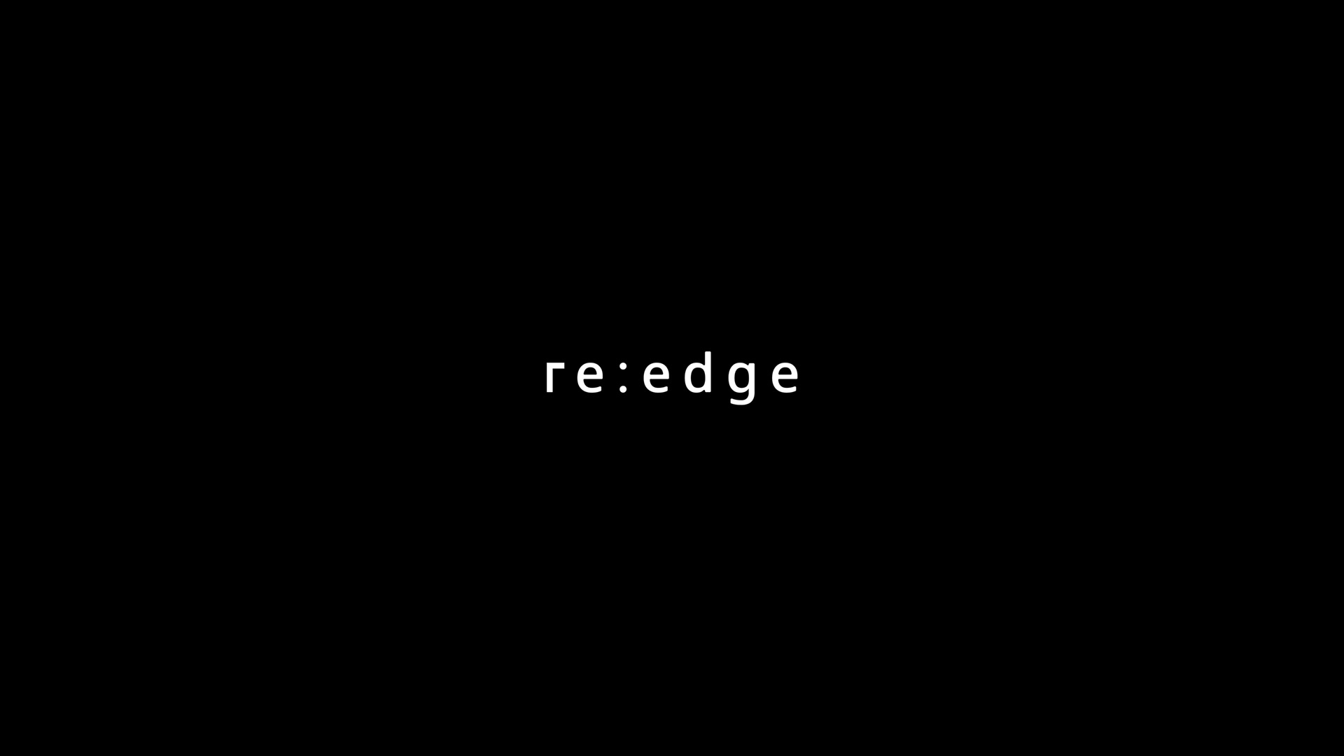 Re : Edge Architecture