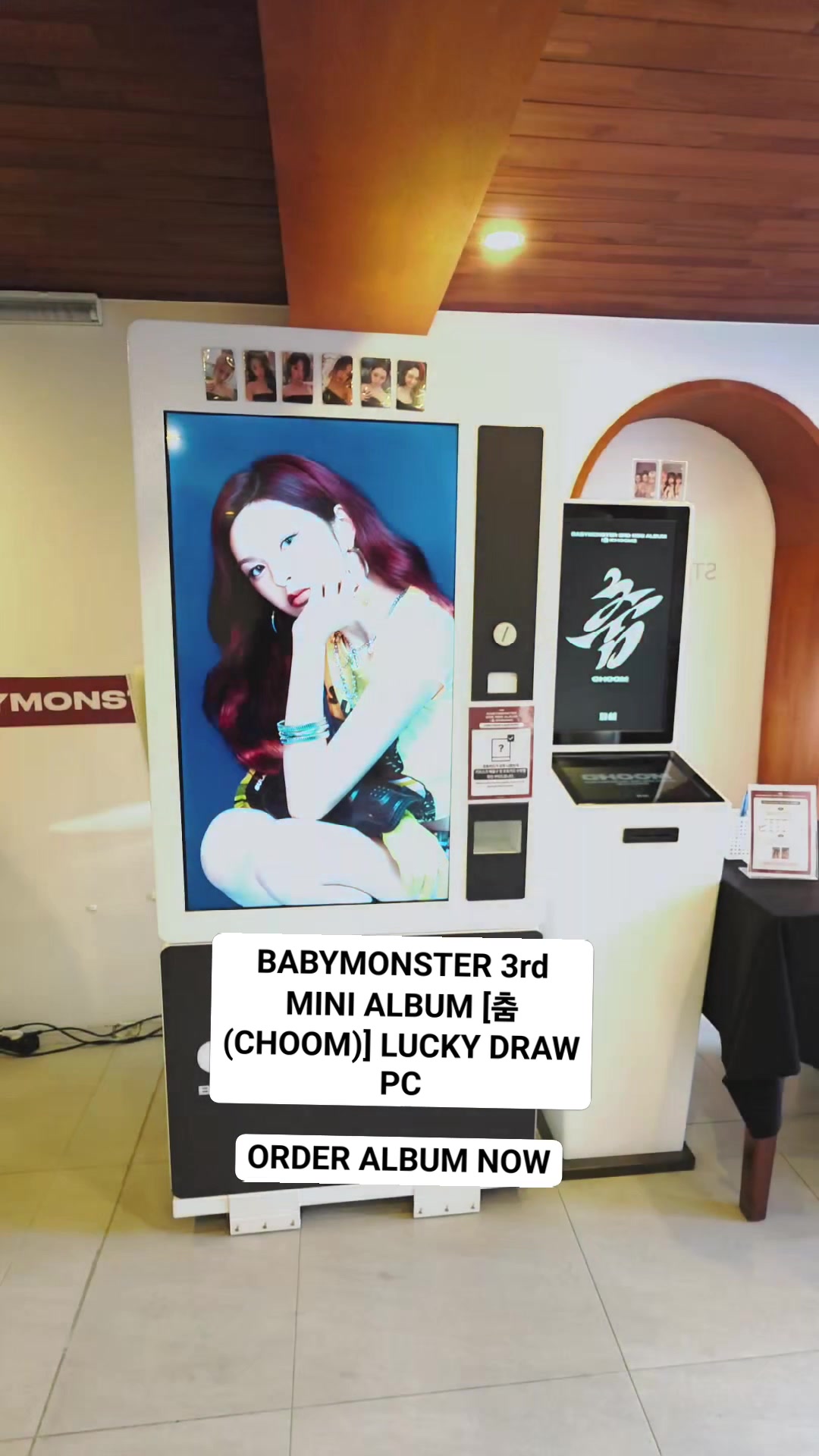 BABYMONSTER 3rd MINI ALBUM [춤 (CHOOM)] OFFLINE LUCKY DRAW EVENT