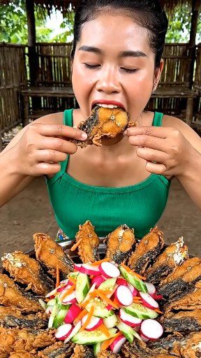 Yummy Crispy Fried Fish with onions Pickle #yummyfood | Golden Cooking ...