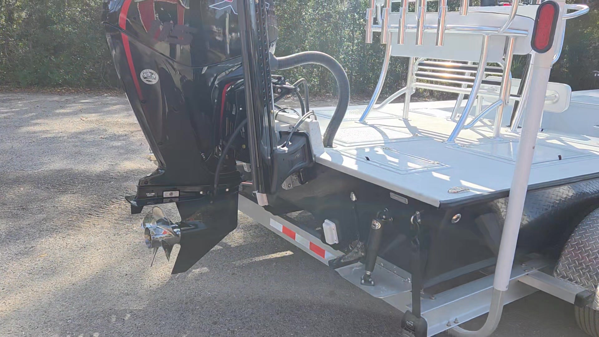 Gotta love a black hull Micro Draft Skiffs. Its our most popular hull ...