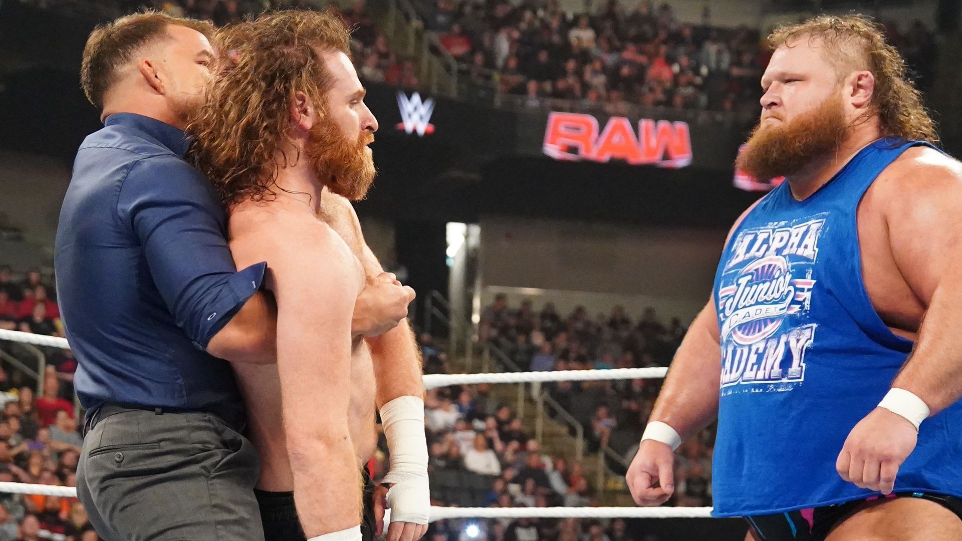 After Sami Zayn defeats Otis, Master Gable orders his No. 1 Guy to help ...