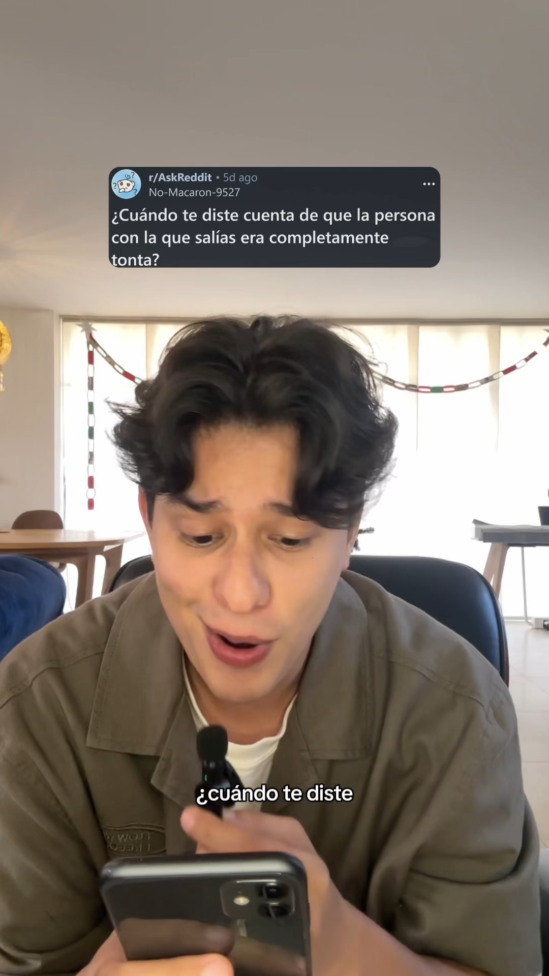 ¿Cuándo te diste cuenta de que la persona con la que salías era ...