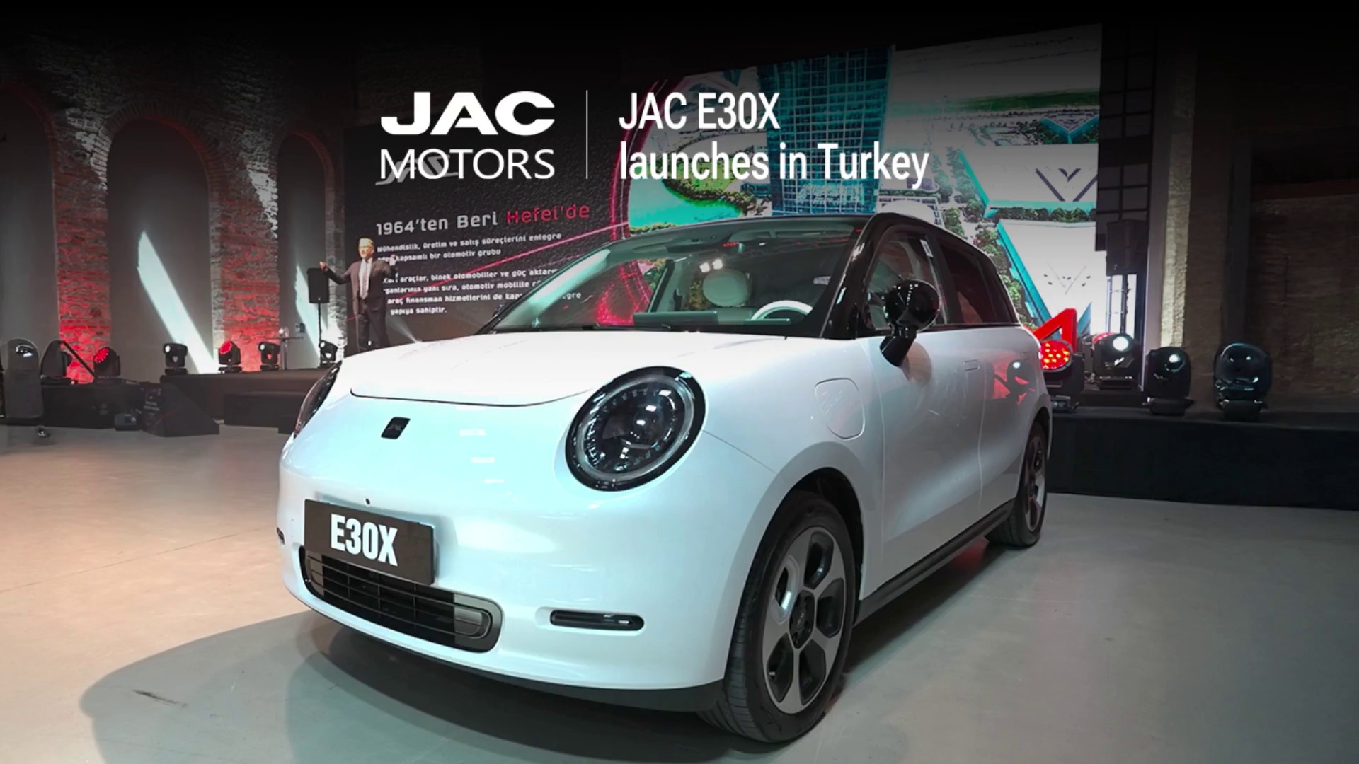 A new chapter begins in Turkey! 🇹🇷 The JAC E30X officially hits the ...