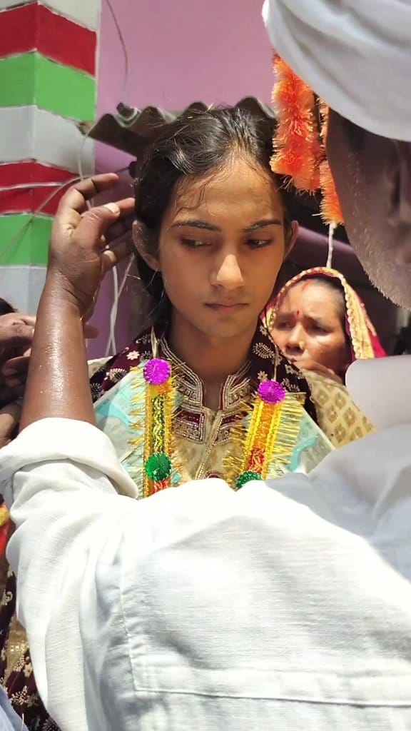 Khushbu Rani ke shaadi mein taiyar karte hue mama ji # ...