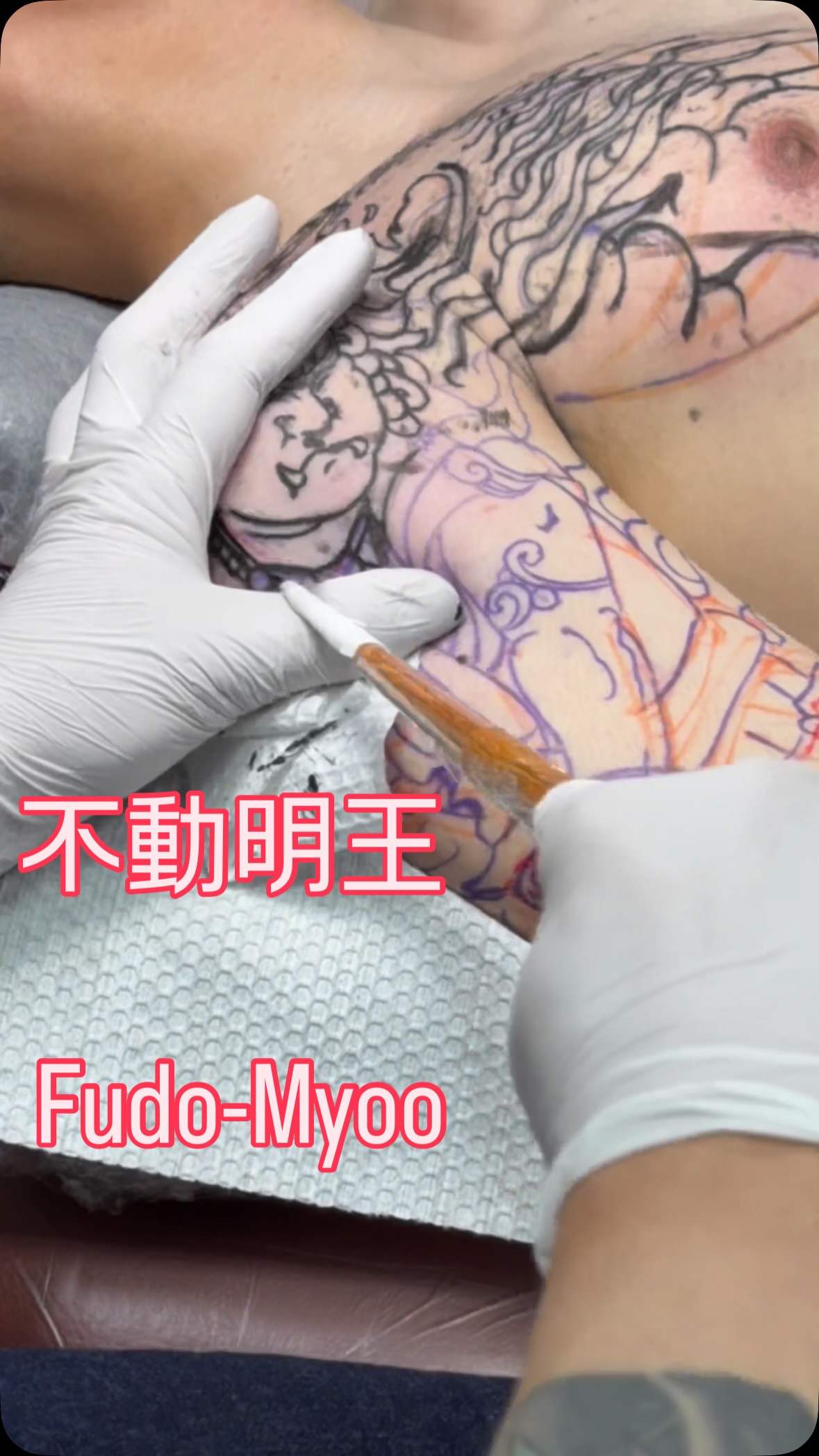 龍王太郎 Ryüō-Tarô #龍王太郎 #ryuoutarou #ryuotaro #刺青 #手描き