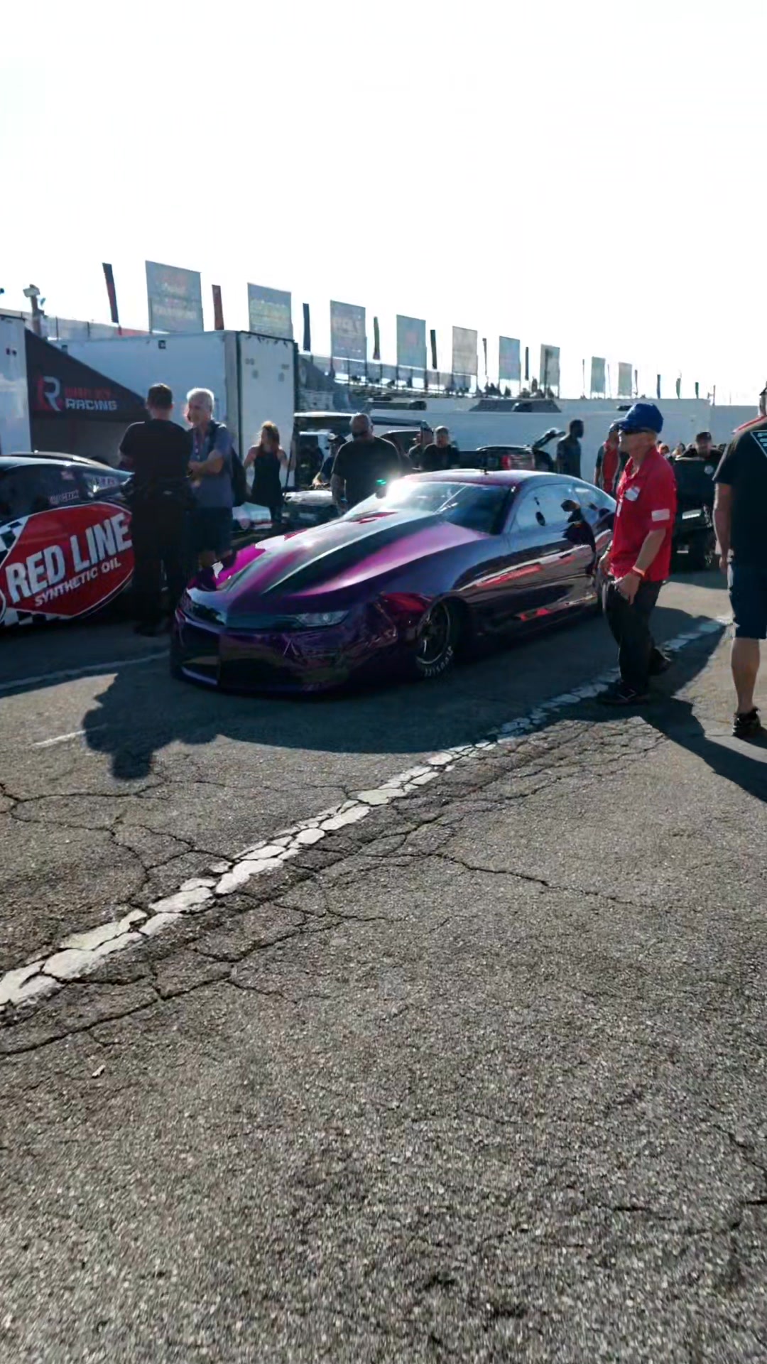 What to name our Purple Promod??🟣🤔 This car really glows in the sun🤤🔥 # ...