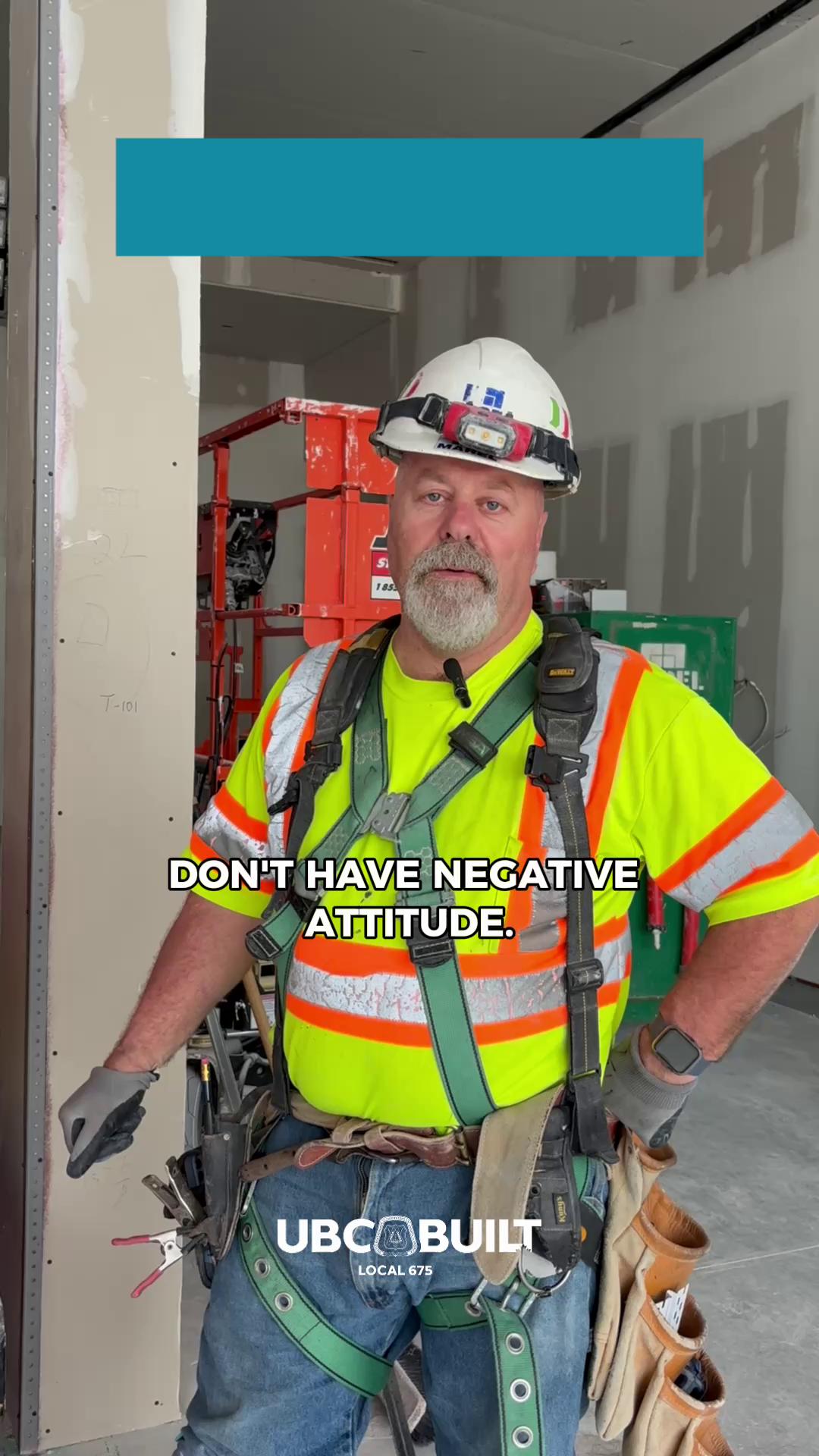 Years of experience. Real wisdom. A long-time Local 675 member shares ...