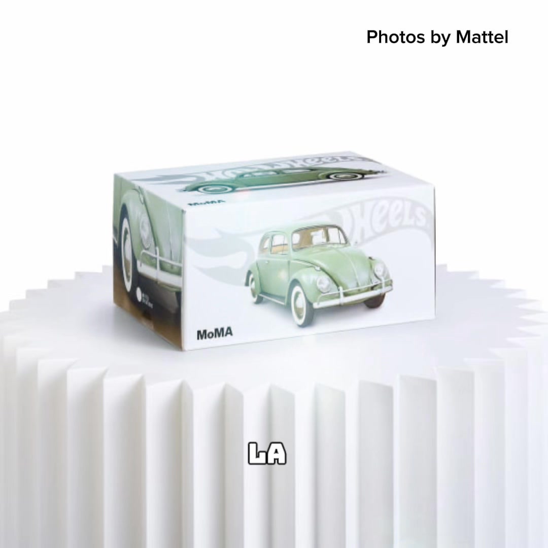 Hot Wheels x MoMA VW Beetle Type 1 Sedan ¿Un Volkswagen Beetle en