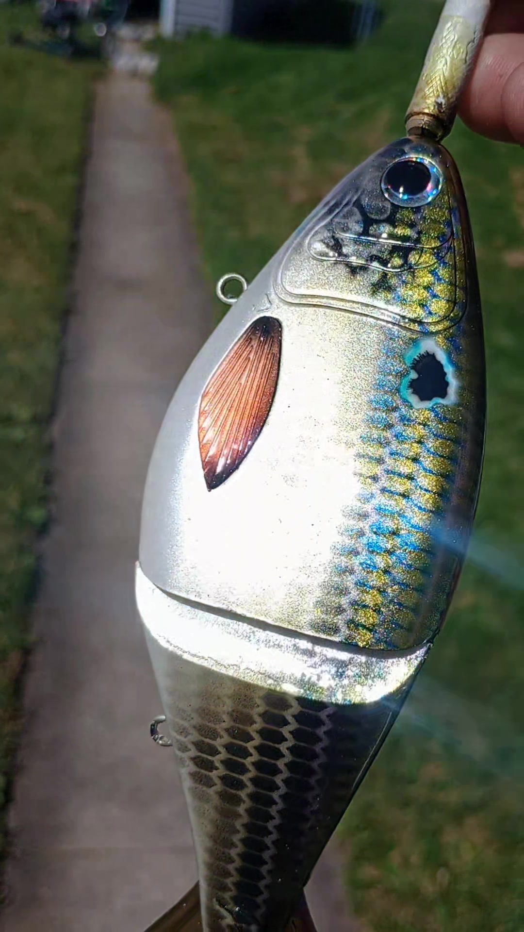 1st coat of clear, blank from Alternative lures and clear coat from ...