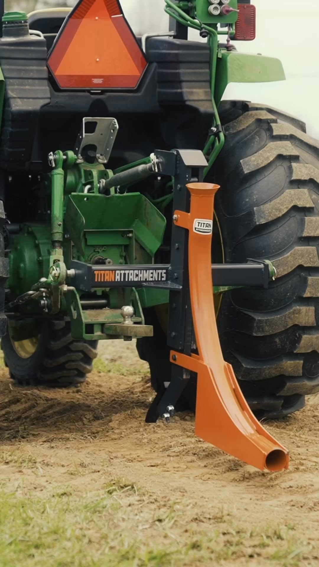 Our 3-Point Single Tine Ripper Subsoiler rips through the ground in one ...