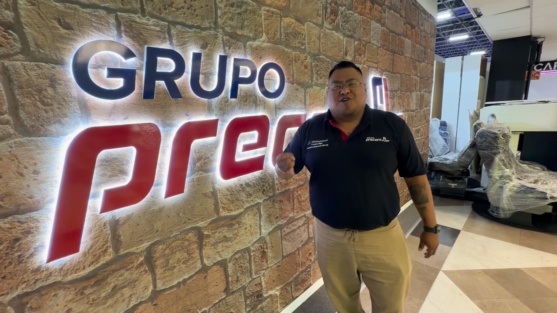 Chema Cruz, integrante del equipo comercial de Grupo Precom invita a ...