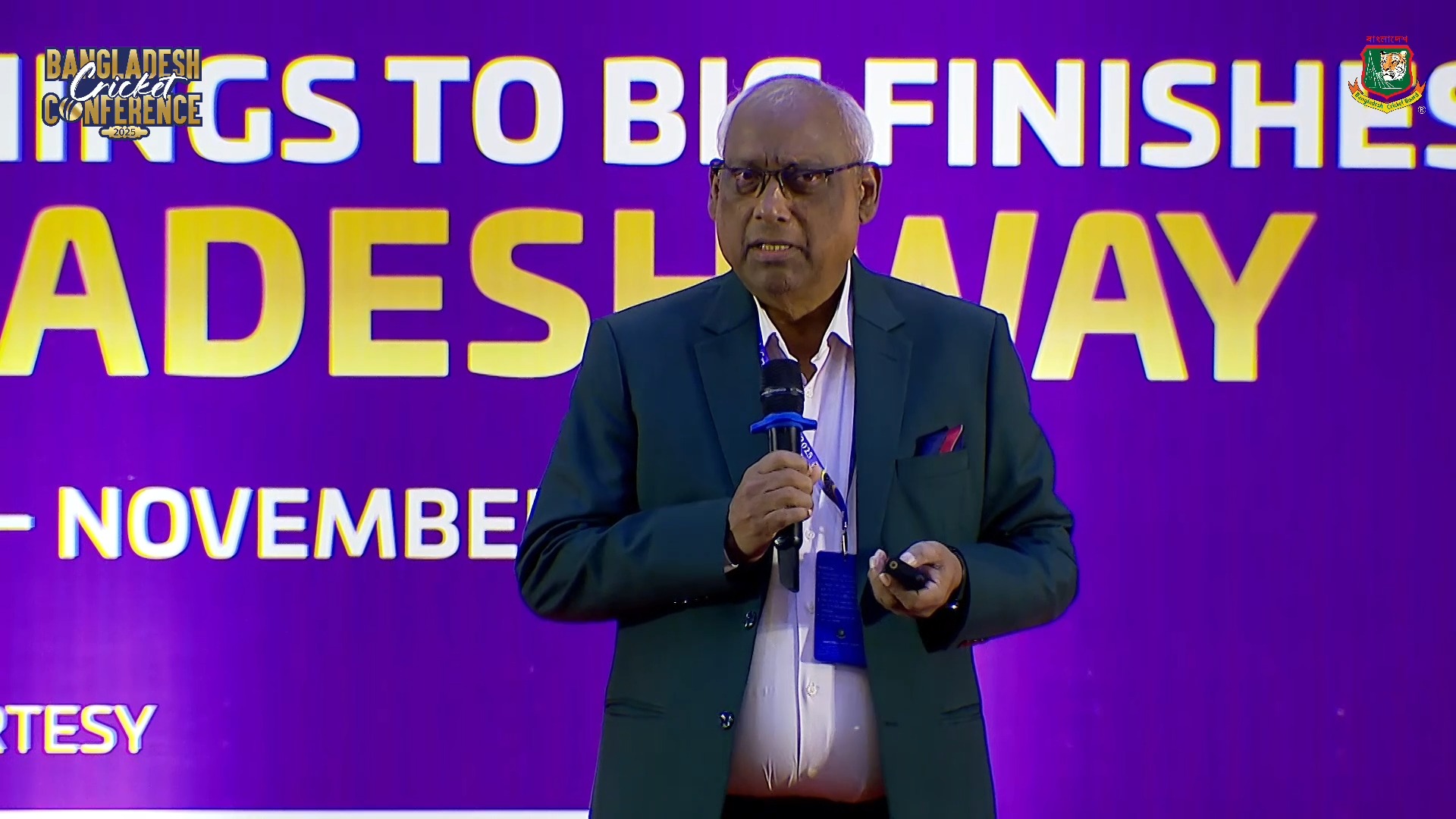 Presentation by Nazmul Abedeen, Director, BCB and Chairman, Cricket ...