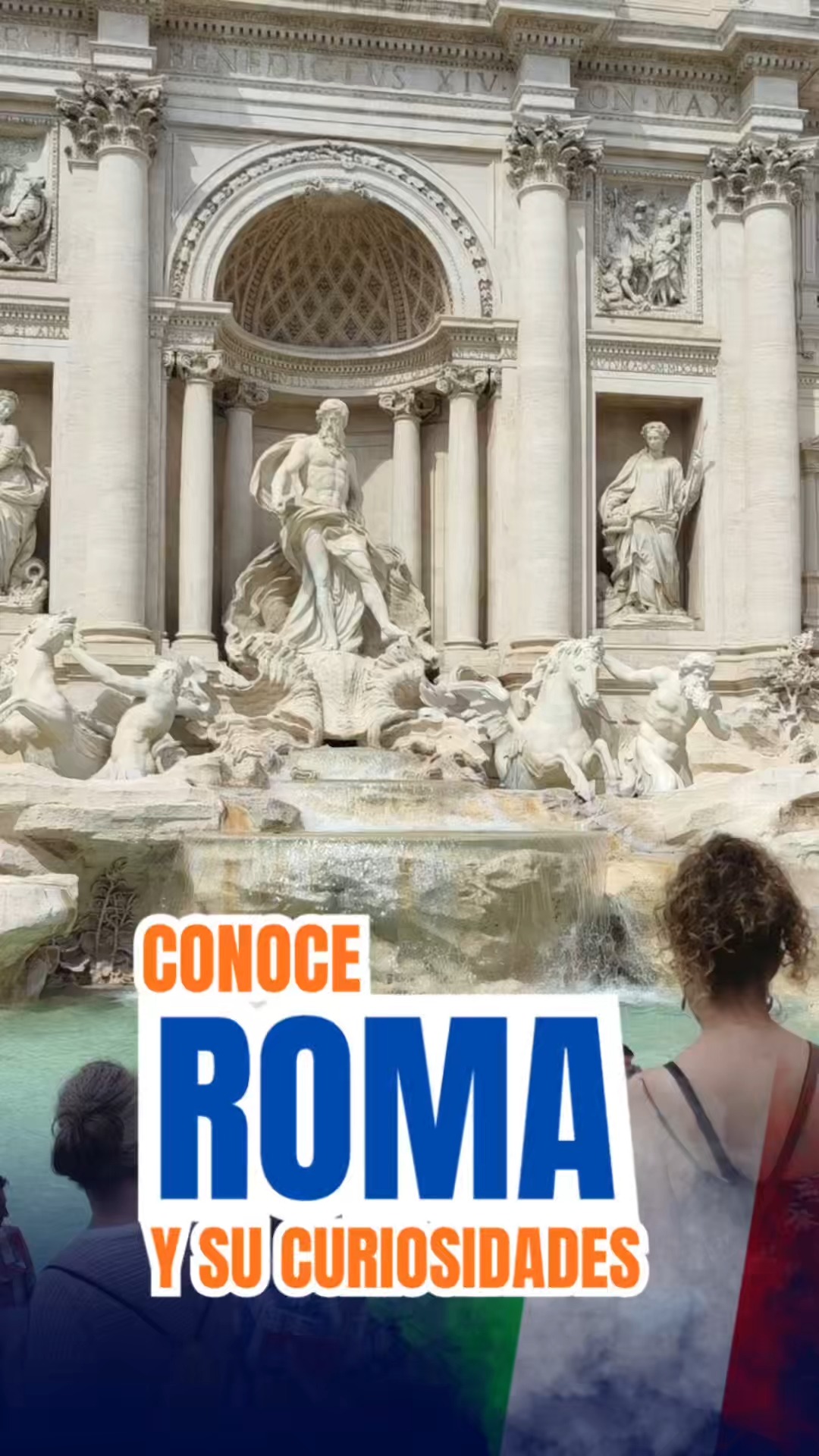 Roma en datos que quizás no sabías... 🏛️ ¿Sabías que la Fontana di ...