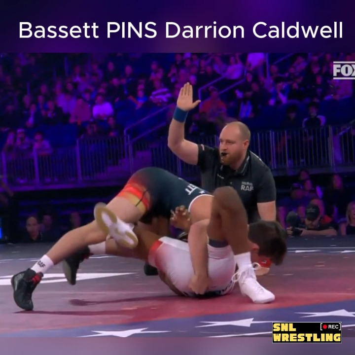 Bo Bassett wasted no time — stormed out and stuck Darrion Caldwell to ...