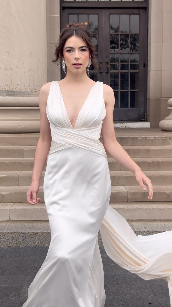Our wilderly bride gown 