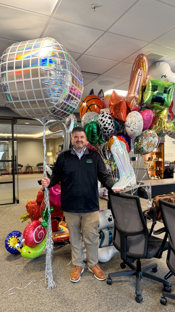 Anything BUT a birthday balloon… mission accomplished. 🎈🥳 Happy