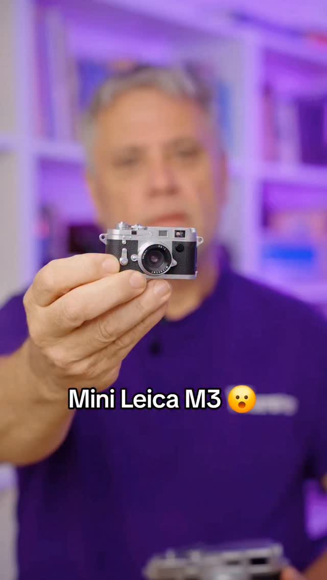 Mini replica of the Leica M3 that uses 9.5mm Minox film | Amateur
