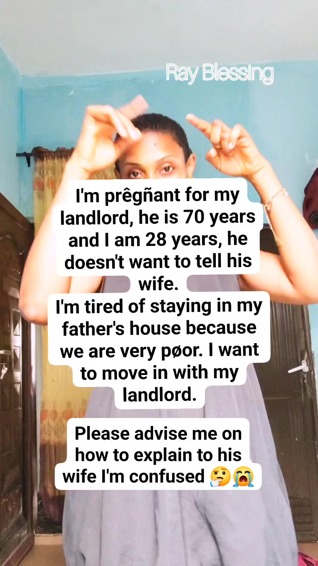 I'm prêgñant for my landlord #reelsviralシfb #funnyreelsvideo #landlord ...