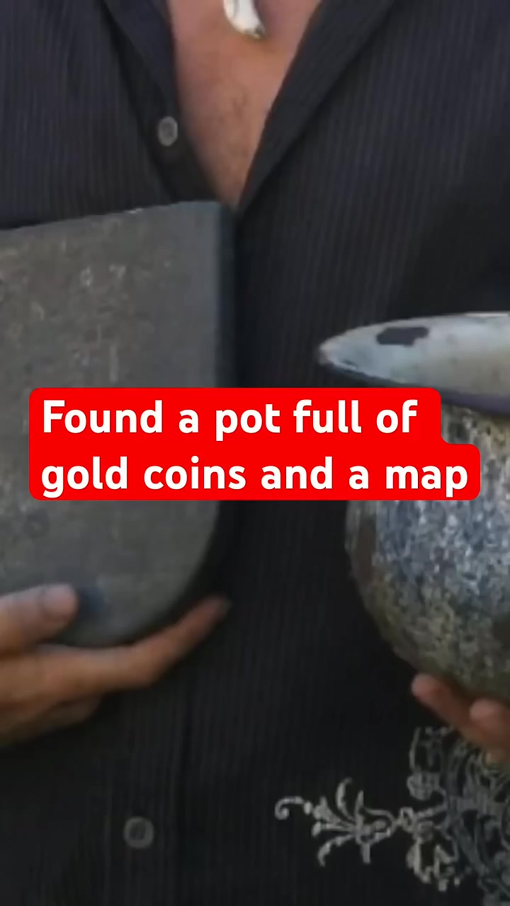 Found a pot full of KGC gold coin and a map to a larger KGC treasure ...