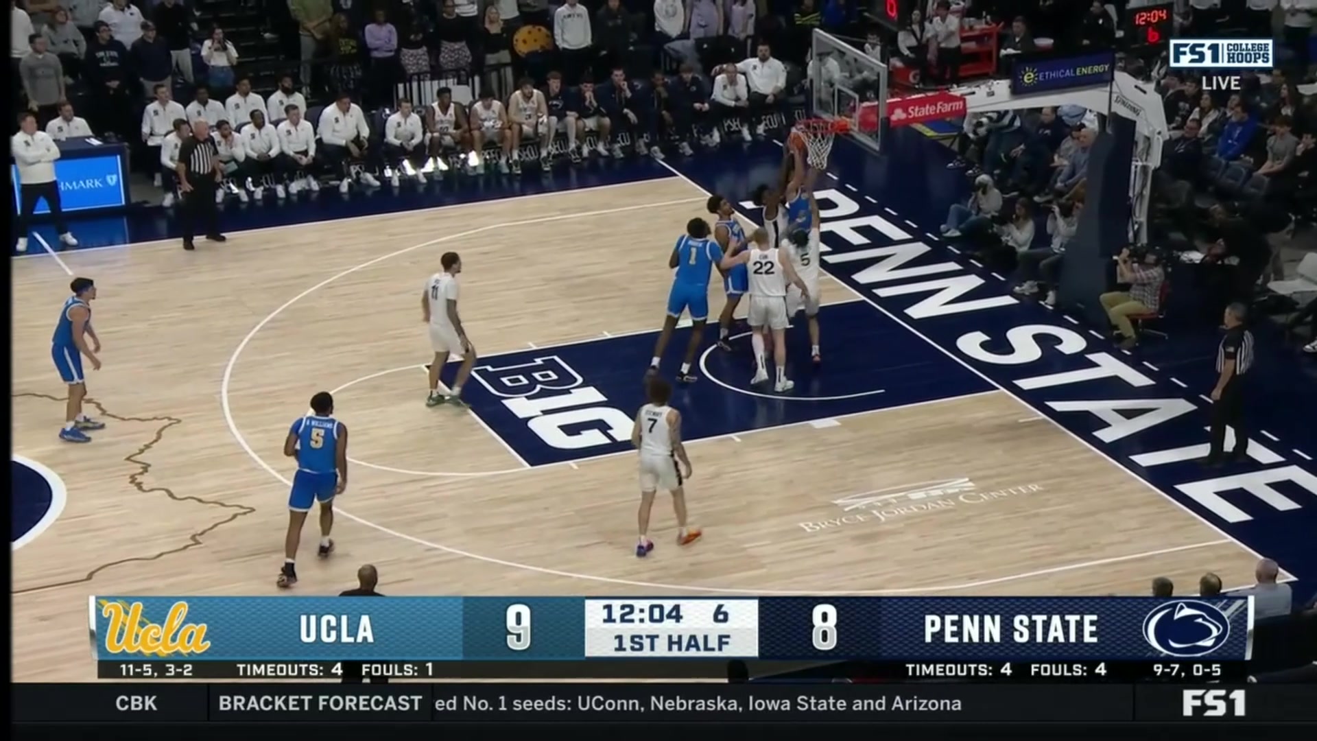 UCLA secured the road victory (71-60) on Wednesday, as Trent Perry ...