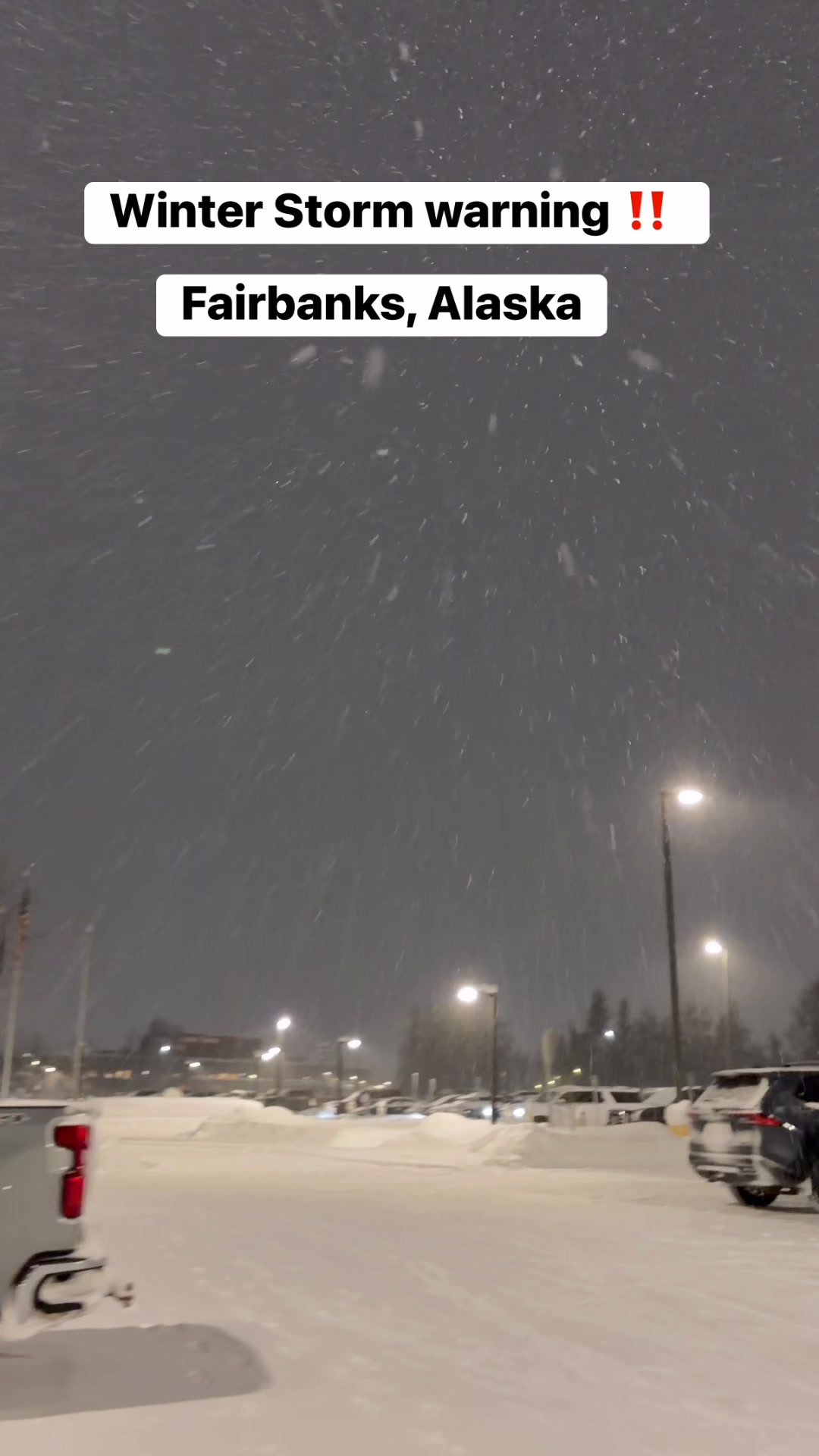 10 inches of snow already started! | Katrina Toth | Facebook