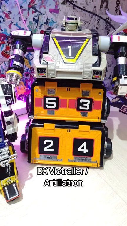 Sixth Ranger Zord #6: Artillatron! 🖤🖤🖤 #PowerRangers #Turbo