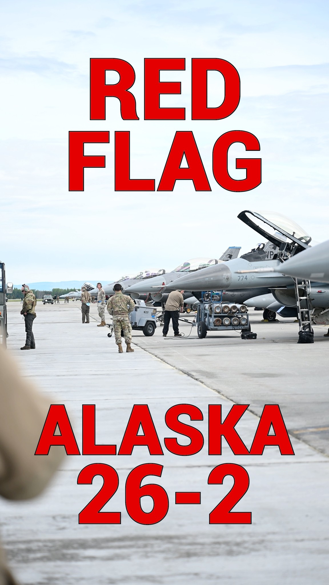ミリタリー レッドフラッグアラスカ RFA 26-1 アメリカ空軍